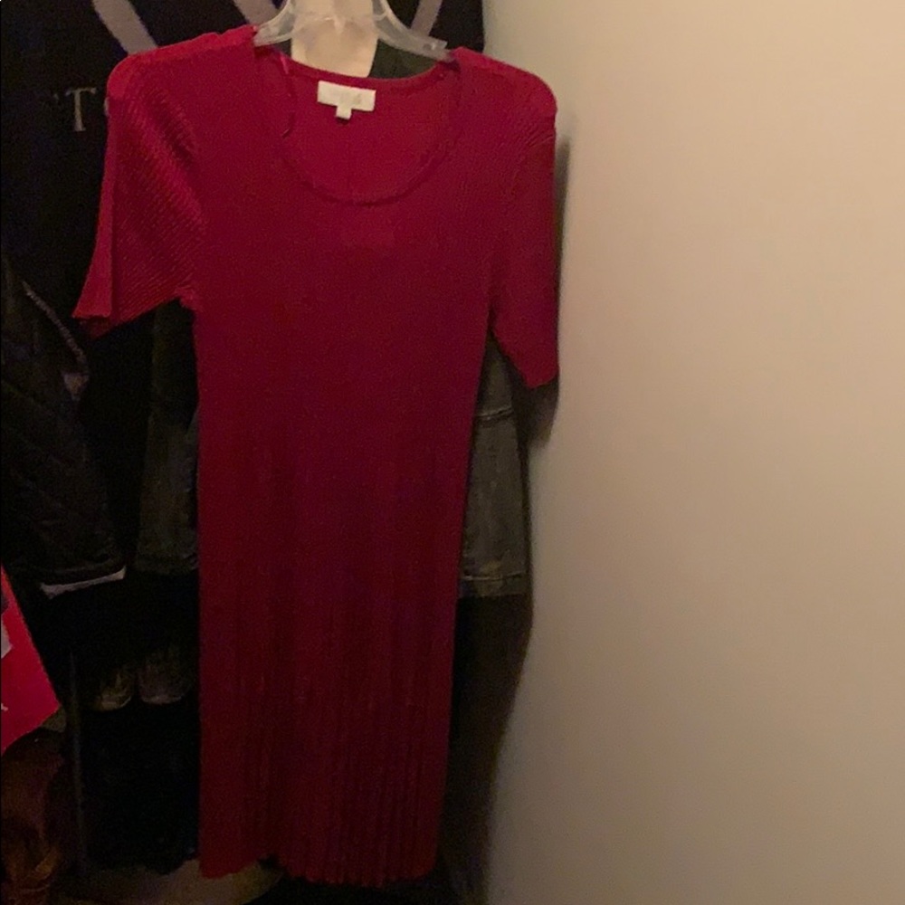 Lightweight sweater dress